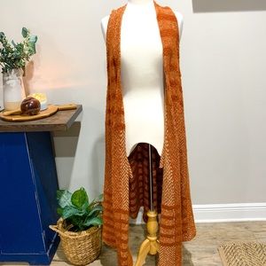 Free People Sweater Duster Vest